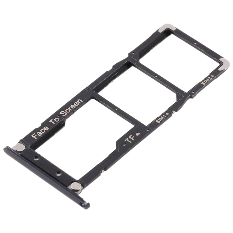 2 SIM Card Tray + Micro SD Card Tray for Asus Zenfone 4 Max ZC554KL(Blue)