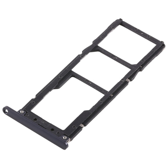 2 SIM Card Tray + Micro SD Card Tray for Asus Zenfone 4 Max ZC554KL(Blue)