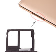 SIM Card Tray + Micro SD Card Tray for Motorola Moto G5S Plus XT1805 (Black) - Card Socket by PMc TechLife | Online Shopping South Africa | PMc TechLife | Buy Now Pay Later Mobicred