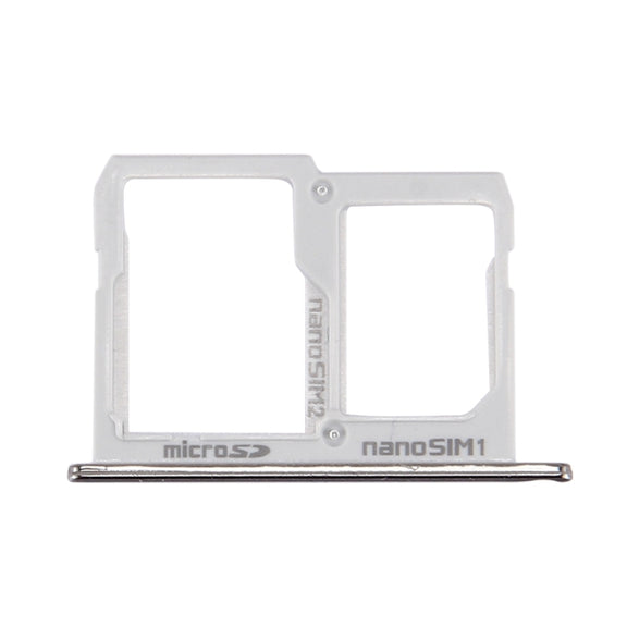 SIM Card Tray + Micro SD / SIM Card Tray for LG X Cam / K580(Silver)