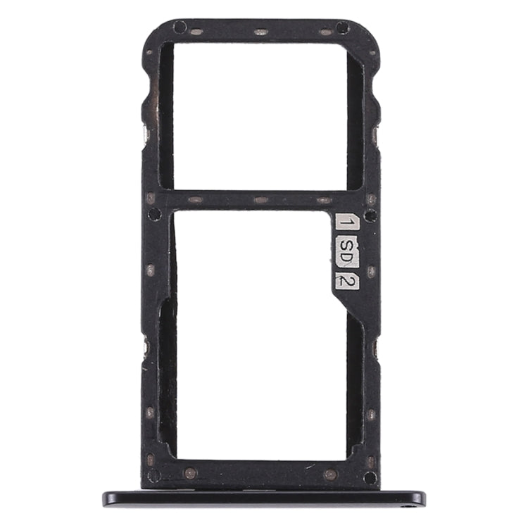 SIM Card Tray + SIM Card Tray / Micro SD Card Tray for Asus Zenfone 5 ZE620KL(Black)