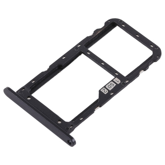 SIM Card Tray + SIM Card Tray / Micro SD Card Tray for Asus Zenfone 5 ZE620KL(Black)