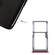 For Meizu 15 SIM Card Tray + SIM Card Tray / Micro SD Card Tray (Red) - Card Socket by PMC TechLife | Online Shopping South Africa | PMC TechLife | Buy Now Pay Later Mobicred