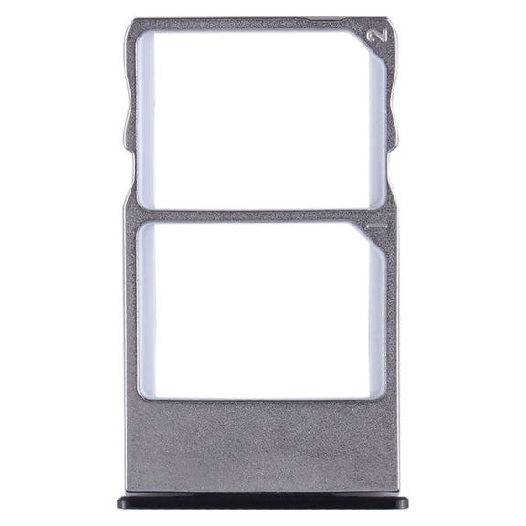 For Meizu 15 Plus SIM Card Tray + SIM Card Tray (Black)