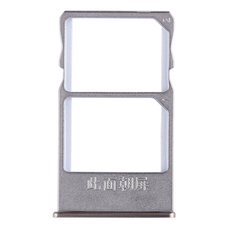 For Meizu 15 Plus SIM Card Tray + SIM Card Tray (Gold)
