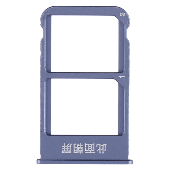 For Meizu 16 Plus SIM Card Tray + SIM Card Tray (Blue)
