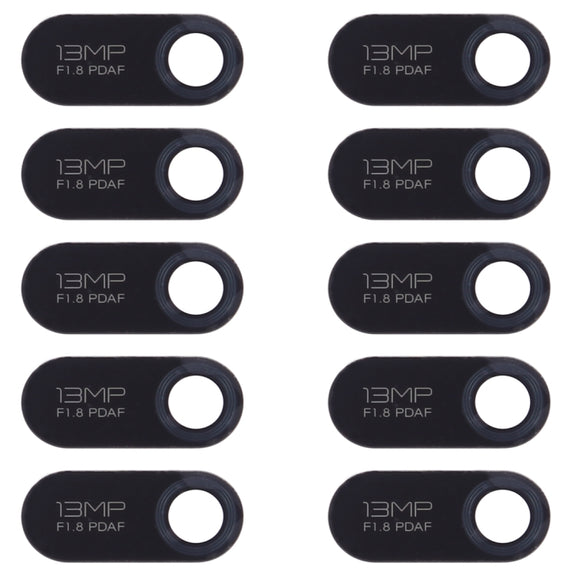 For Huawei Y6 Pro 2019 / Y6 2019  10pcs Back Camera Lens (Black)