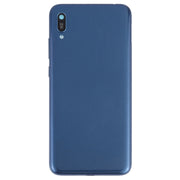 Battery Back Cover with Camera Lens & Side Keys for Huawei Y6 (2019)(Blue)