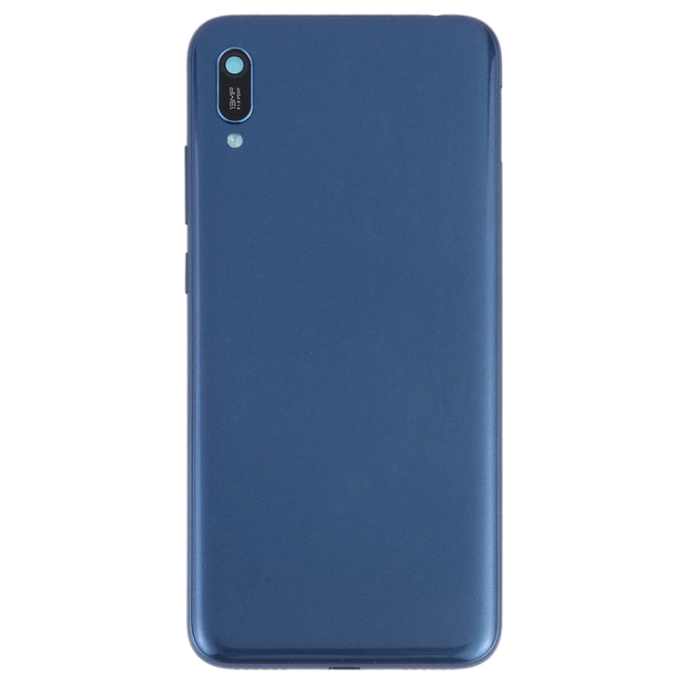 Battery Back Cover with Camera Lens & Side Keys for Huawei Y6 (2019)(Blue)