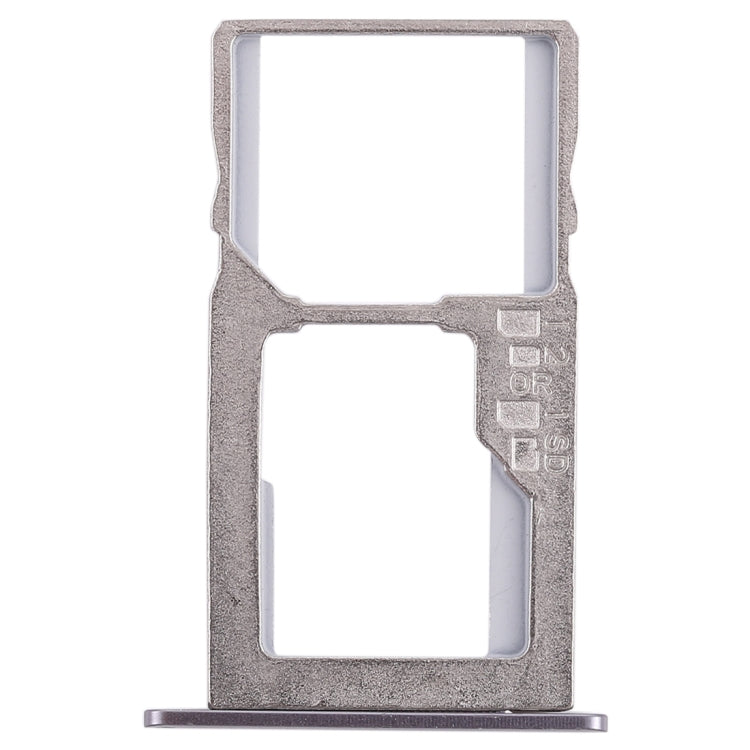 SIM Card Tray + Micro SD Card Tray for Asus Zenfone 3 Max ZC553KL(Black)