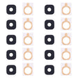 For Galaxy S6 Edge+ / G9280 10pcs Back Camera Lens Cover with Sticker - free shipping - PMc TechLife - Order now!