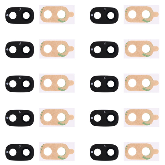 For Galaxy J7 Pro 10pcs Back Camera Lens Cover with Sticker