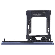 SIM / Micro SD Card Tray, Double Tray for Sony Xperia XZ1(Blue)