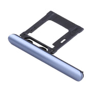 SIM / Micro SD Card Tray, Double Tray for Sony Xperia XZ1(Blue)