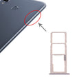 SIM Card Tray + SIM Card Tray + Micro SD Card Tray for Asus Zenfone Max M2 ZB633KL(Gold) - Card Tray by PMC TechLife | Online Shopping South Africa | PMC TechLife | Buy Now Pay Later Mobicred