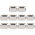 10 PCS Charging Port Connector for HTC Desire 728 - Tail Connector by PMc TechLife | Online Shopping South Africa | PMc TechLife | Buy Now Pay Later Mobicred