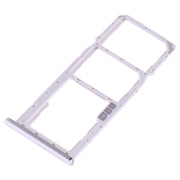 SIM Card Tray + SIM Card Tray + Micro SD Card Tray for Asus ZenFone Max Pro (M2) ZB631KL(Silver)