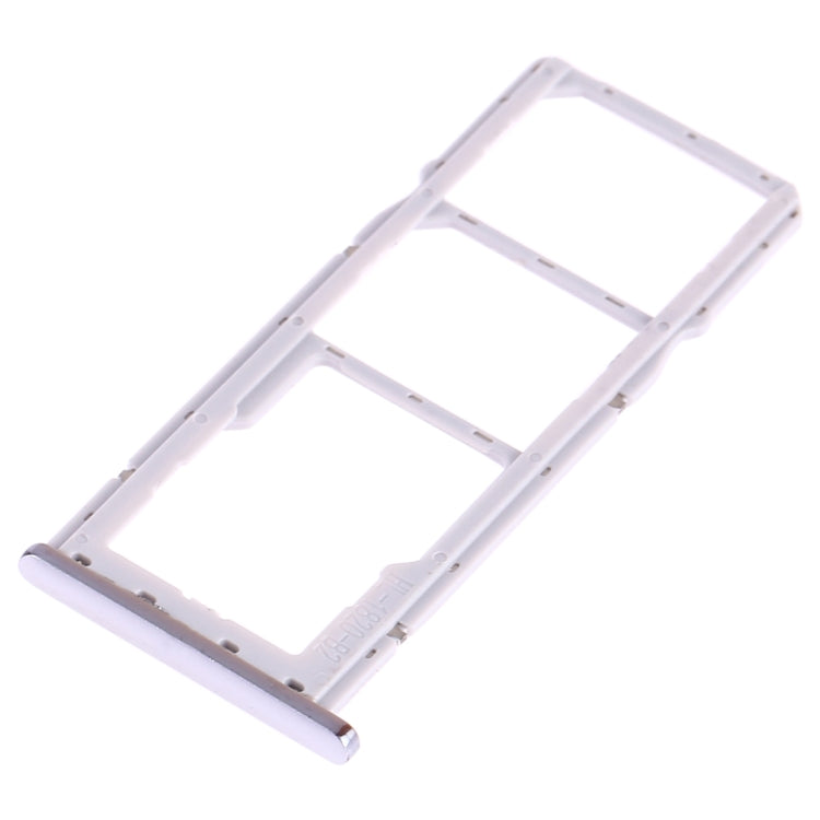 SIM Card Tray + SIM Card Tray + Micro SD Card Tray for Asus ZenFone Max Pro (M2) ZB631KL(Silver)