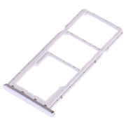 SIM Card Tray + SIM Card Tray + Micro SD Card Tray for Asus ZenFone Max Pro (M2) ZB631KL(Silver)