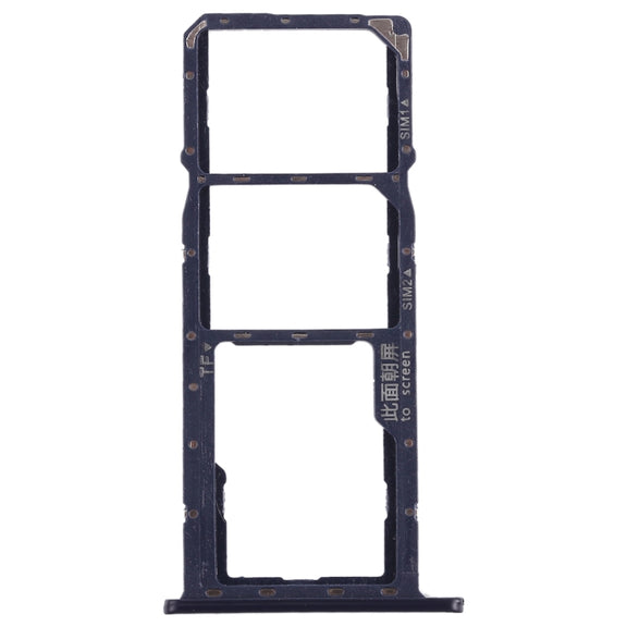 SIM Card Tray + Micro SD Card Tray for Huawei Honor 8C (Blue)