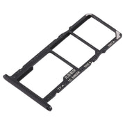 SIM Card Tray + Micro SD Card Tray for Huawei Y5 Prime (2018) / Honor Play 7 (Black)
