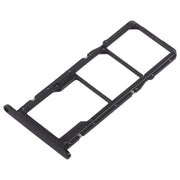 SIM Card Tray + Micro SD Card Tray for Huawei Y5 Prime (2018) / Honor Play 7 (Black)