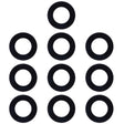 For Vivo Y79 10pcs Back Camera Lens - Camera Parts by PMC TechLife | Online Shopping South Africa | PMC TechLife