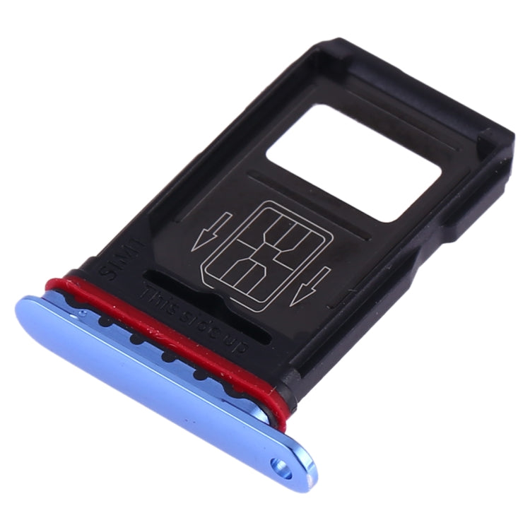 For OnePlus 7 Pro SIM Card Tray + SIM Card Tray (Blue)