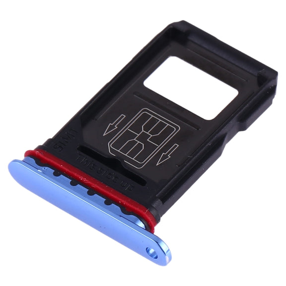 For OnePlus 7 Pro SIM Card Tray + SIM Card Tray (Blue)