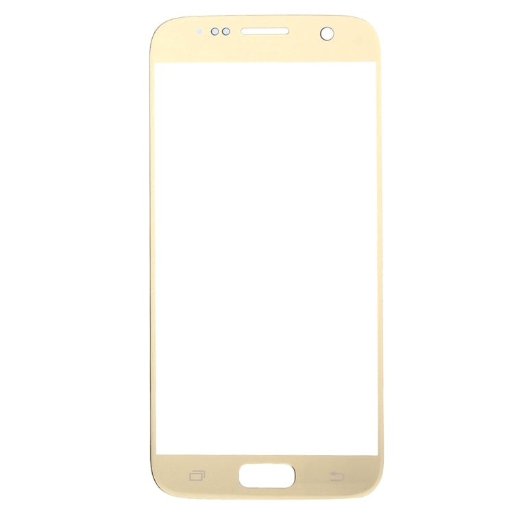 For Galaxy S7 / G930 Front Screen Outer Glass Lens (Gold)