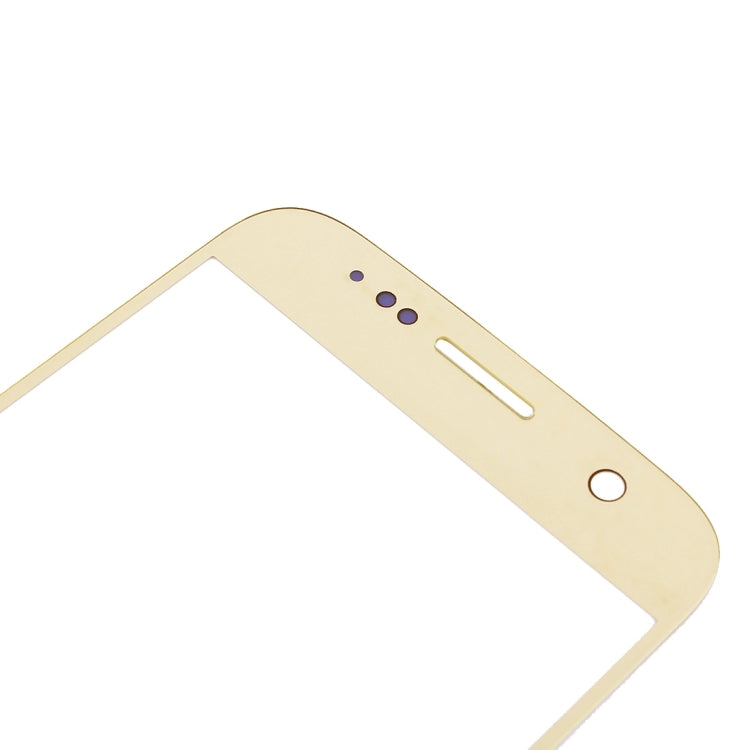 For Galaxy S7 / G930 Front Screen Outer Glass Lens (Gold)