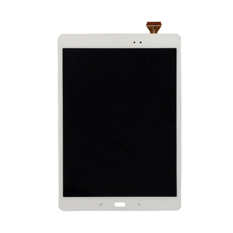 Original LCD Screen for Galaxy Tab A 9.7 / T550 T555 with Digitizer Full Assembly (White)