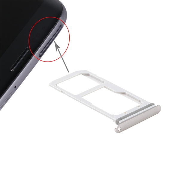 For Galaxy S7 / G930 Card Tray (1 x SIM Card Tray + 1x SD Card Tray) (Gold)