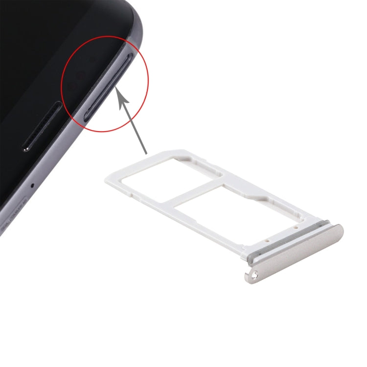 For Galaxy S7 / G930 Card Tray (1 x SIM Card Tray + 1x SD Card Tray) (Gold)