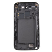 For Galaxy Note II / N7100 Middle Frame Bezel + Battery Back Cover (Black)