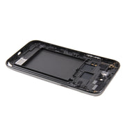 For Galaxy Note II / N7100 Middle Frame Bezel + Battery Back Cover (Black)