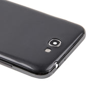For Galaxy Note II / N7100 Middle Frame Bezel + Battery Back Cover (Black)