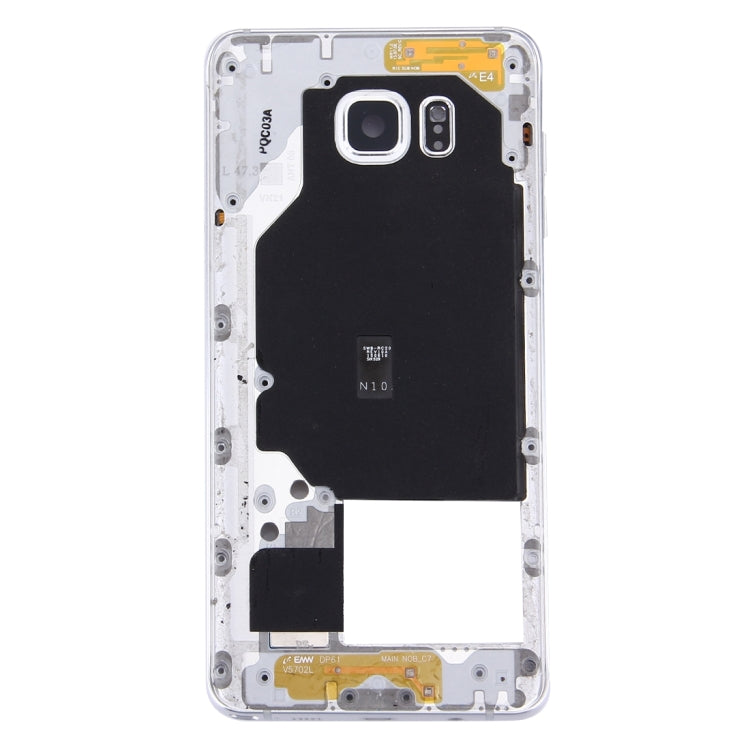 For Galaxy Note 5 / N9200 Middle Frame Bezel (White)