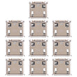 For Exhibit 4G / T759 10pcs Charging Port Connector - Other Galaxy Parts by PMc TechLife | Online Shopping South Africa | PMc TechLife | Buy Now Pay Later Mobicred