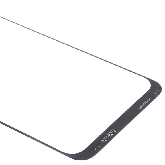 For Galaxy A50 / A30 / M30 / A4S Front Screen Outer Glass Lens (Black)