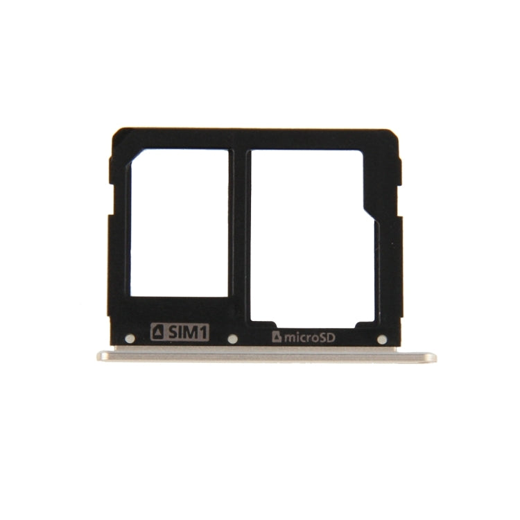 For Galaxy A9(2016) / A9000 SIM Card Tray and Micro SD Card Tray  (Gold)