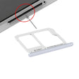 For Galaxy A3(2016) / A3100 & A5(2016) / A5100 & A7(2016) / A7100 SIM Card Tray and Micro SD Card Tray  (Grey) - free shipping - PMc TechLife - Order now!