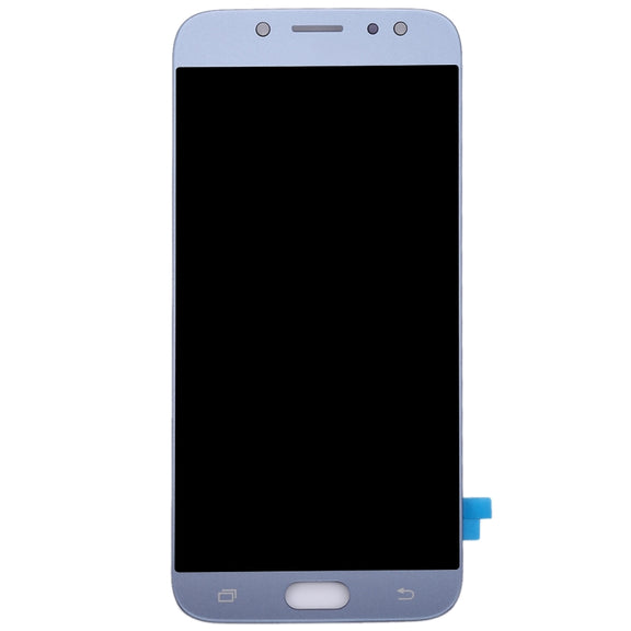 Oled LCD Screen for Galaxy J7 (2017) / J7 Pro, J730F/DS, J730FM/DS with Digitizer Full Assembly (Blue)