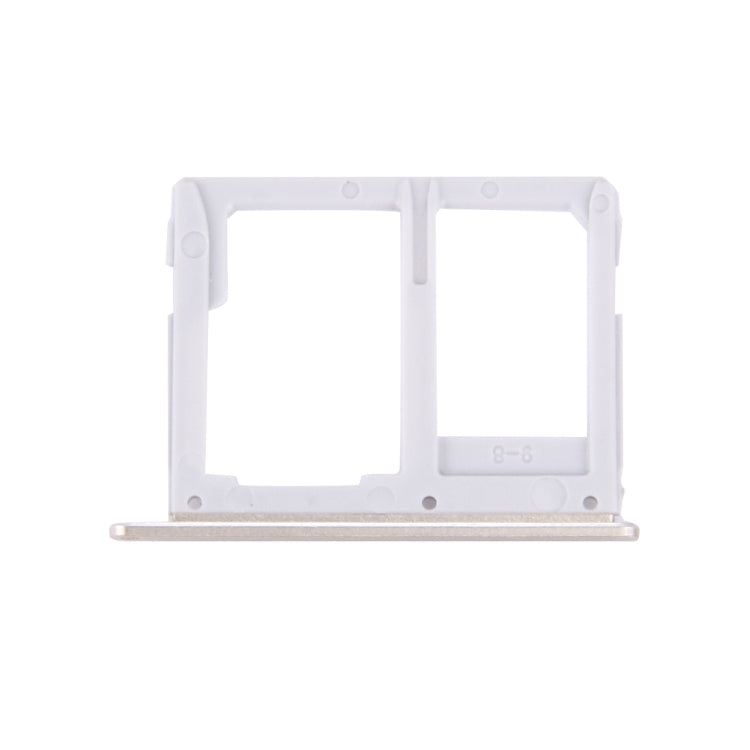For Galaxy C7 / C7000 SIM Card Tray + Micro SD / SIM Card Tray (Gold)