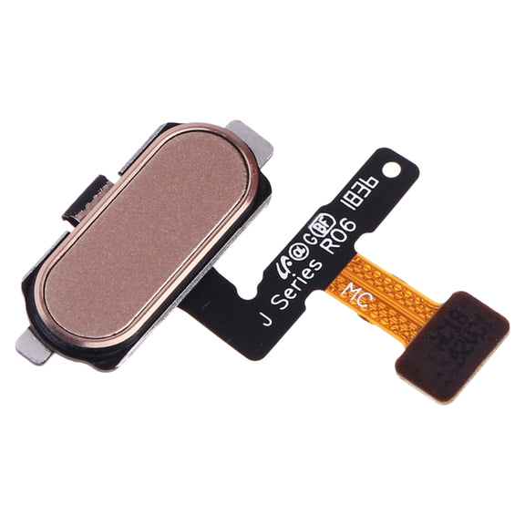 For Galaxy J7 (2017) SM-J730F/DS SM-J730/DS Fingerprint Sensor Flex Cable(Gold)