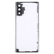 For Samsung Galaxy Note 10 N970 N9700 Transparent Battery Back Cover with Camera Lens Cover (Transparent)