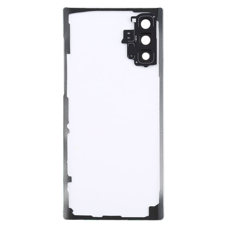 For Samsung Galaxy Note 10 N970 N9700 Transparent Battery Back Cover with Camera Lens Cover (Transparent)