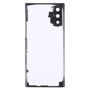 For Samsung Galaxy Note 10 N970 N9700 Transparent Battery Back Cover with Camera Lens Cover (Transparent)