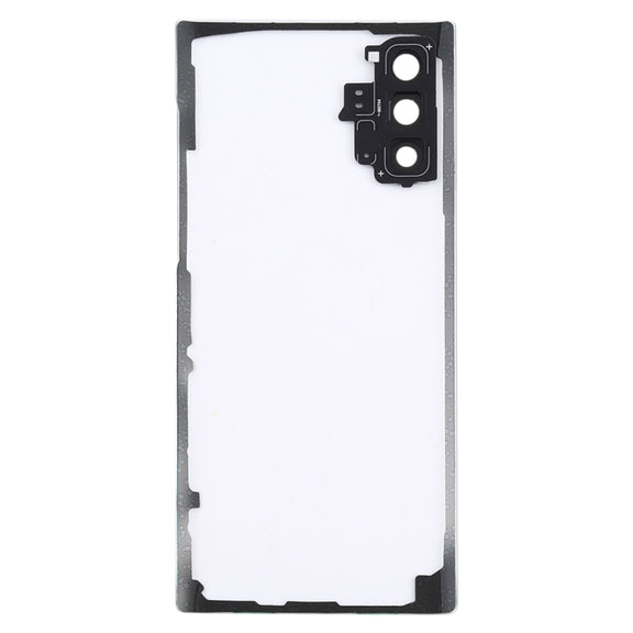 For Samsung Galaxy Note 10 N970 N9700 Transparent Battery Back Cover with Camera Lens Cover (Transparent)