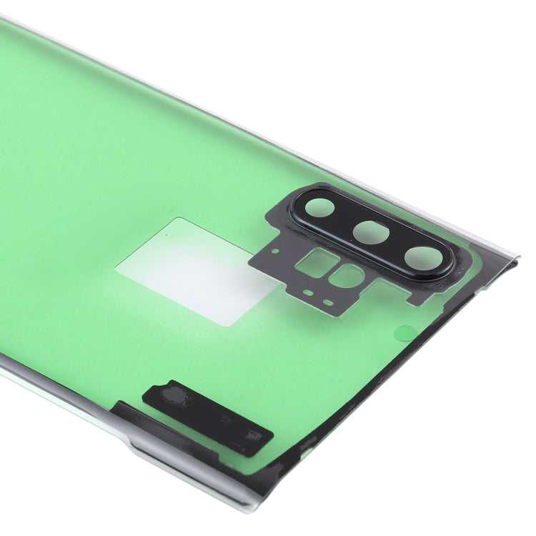 For Samsung Galaxy Note 10+ N975 N9750 Transparent Battery Back Cover with Camera Lens Cover (Transparent)